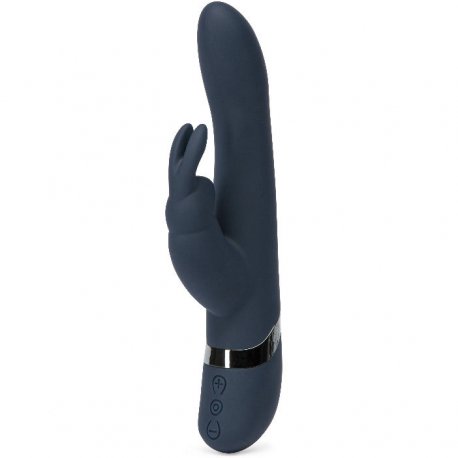 Vibrador Conejito Negro USB Cincuenta Sombras Darker