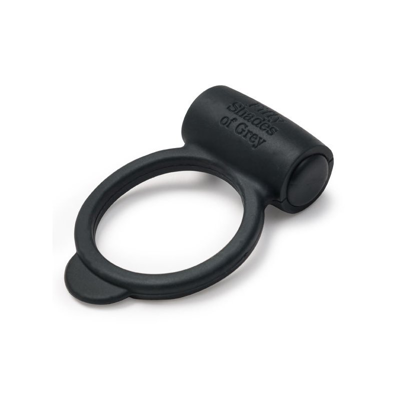 Ring black Flexible vibrator fifty shades