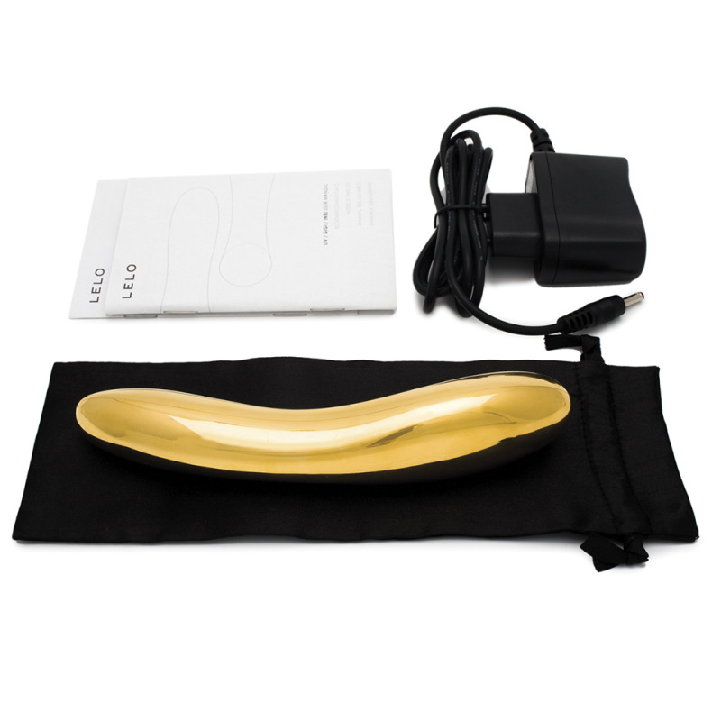 Lelo Inez Vibrador Bañado en Oro