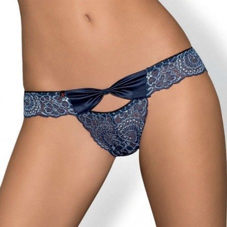 Tanga Auroria Azul Eléctrico