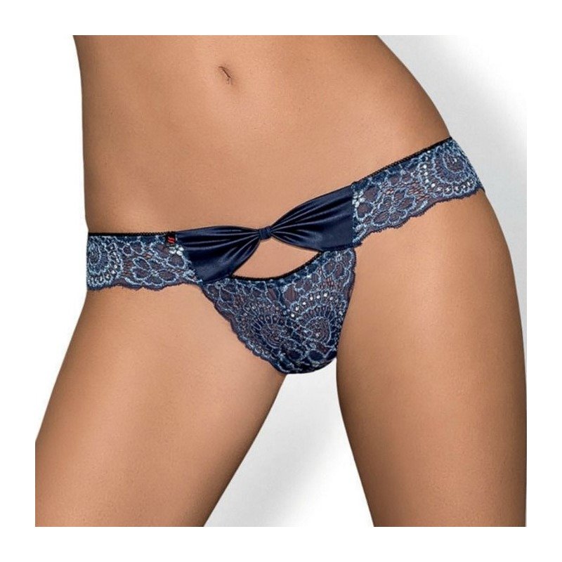 Tanga Auroria Azul Eléctrico