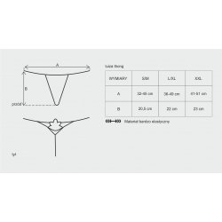Obsessive Luiza Thong Negro