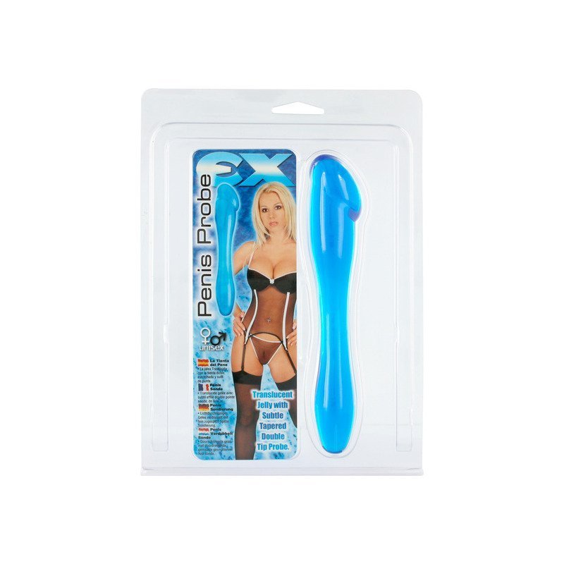 Consolador Penis Probe Dildo Azul