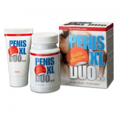 Penis XL Duo Pack Cápsulas y Crema