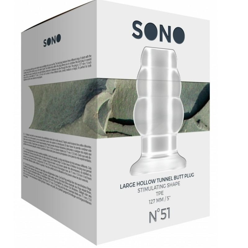 Sono N 51 Dilatador Anal Grande 12 cm Transparente