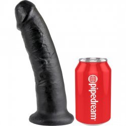King Cock Pene Realístico 23 cm Negro