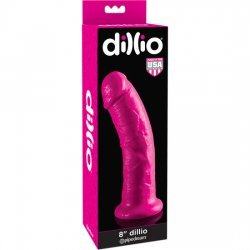 Dildo Copa de Succión 20 cm Rosa