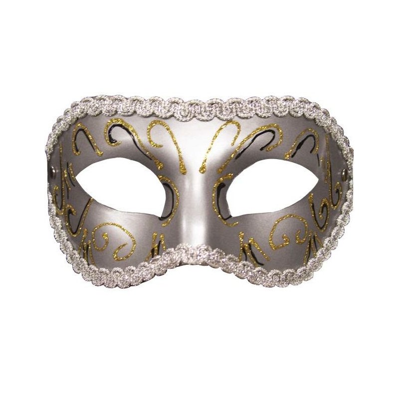 Masquerade Máscara Fantasía Grey