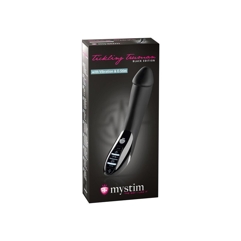 Tickling Truman E-stim Vibrador Negro