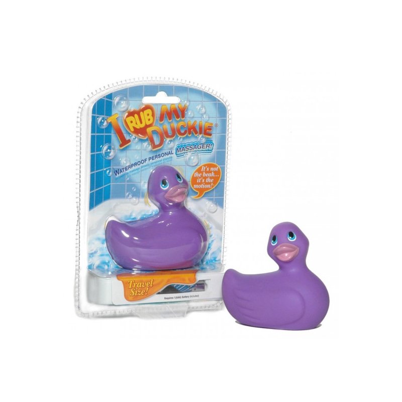 Pato Vibrador Baño Lila Viaje - Big Teaze Toys