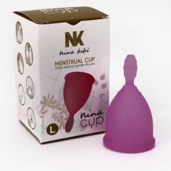 Nina Cup Copa Menstrual Talla L Lila