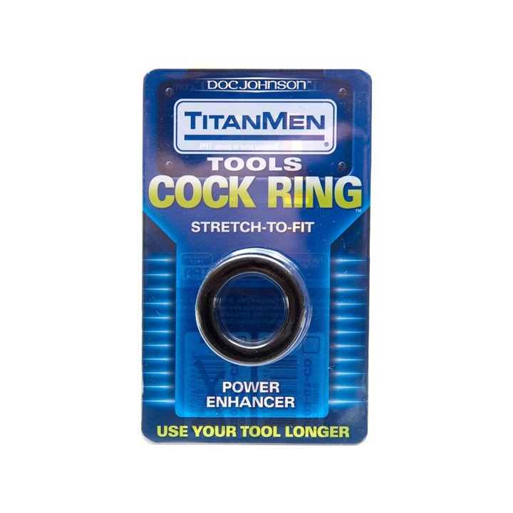 Anillo para el Pene Titanmen Negro