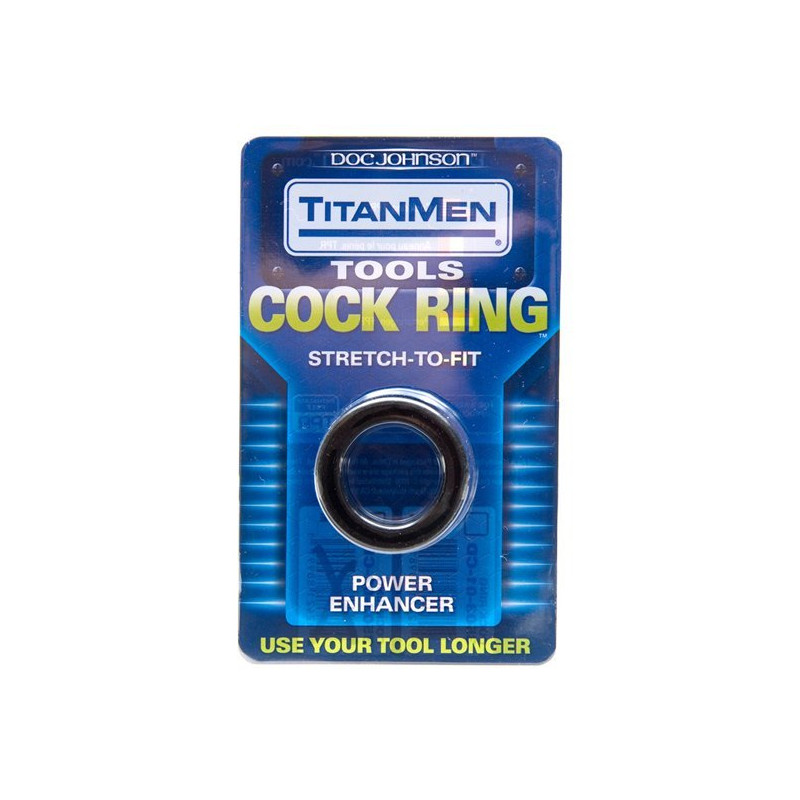 Anillo para el Pene Titanmen Negro