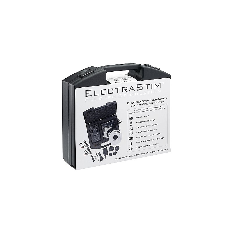 Kit Electrastim Sensavox Electroestimulación