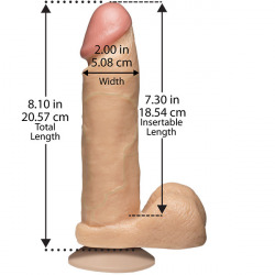 Consolador Realistic Cock Pene 18 cm