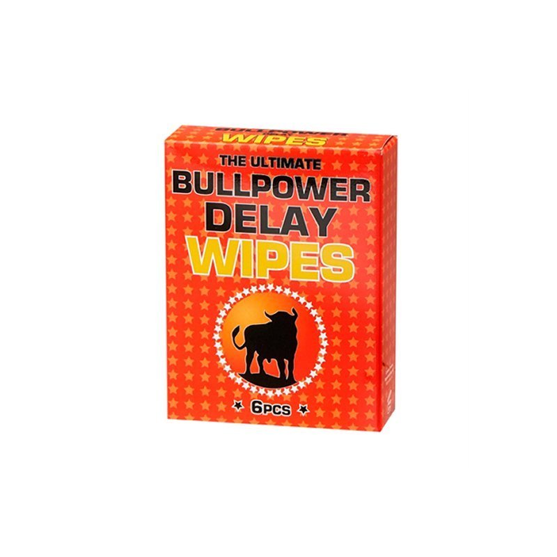 Bull Power Sobres de Toallitas Retardantes 6 Uds