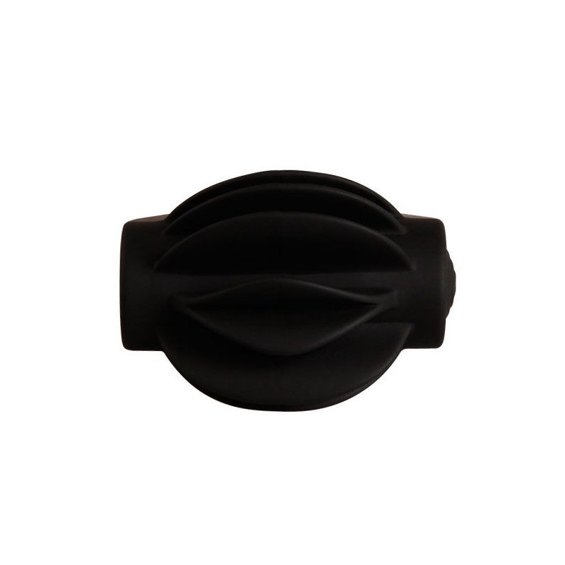 Chester Anillo Pene Vibrador Silicona Negro