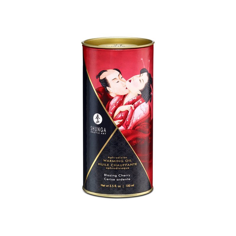 Shunga Aceite Efecto Calor Cereza 100 ml