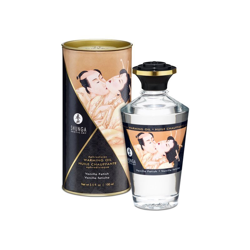 Shunga Aceite Efecto Calor Vainilla 100 ml