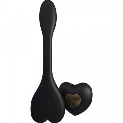 Natya Vibrador Parejas Control Remoto Negro