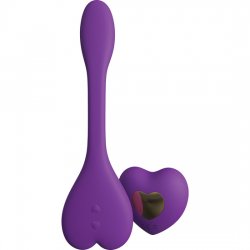 Natya Vibrador Parejas Control Remoto Morado