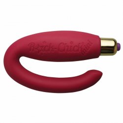 Rock-Chick Mini Vibrador Punto G 7 Velocidades Rosa