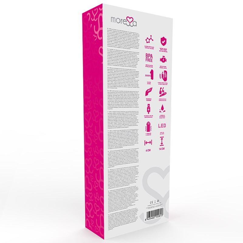 Amoressa Kirk Premium Vibrador Silicona Recargable