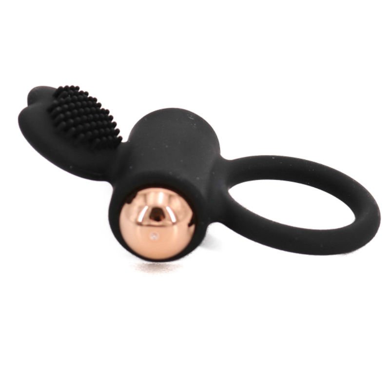 Anillo Vibrador Zeus de Womanvibe Negro