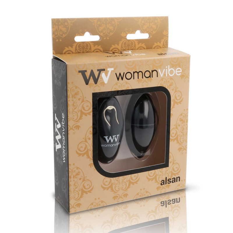 Womanvibe Alsan Huevo Control Remoto Negro