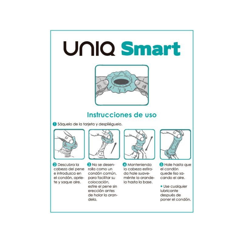 Smart Pre-Erección Preservativo sin Látex 3 Uds