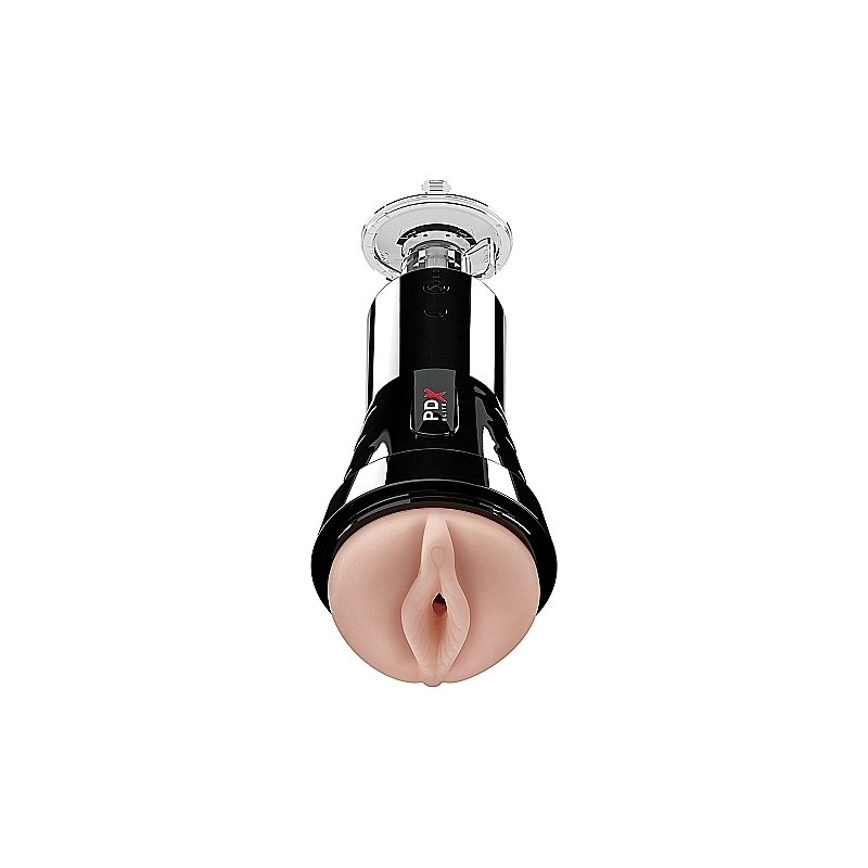 PDX Cock Compressor Masturbador con Vibración Vagina