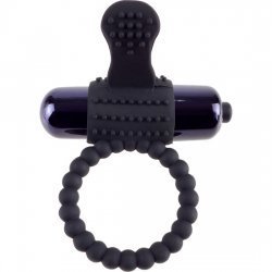 C Ring Vibrador Negro