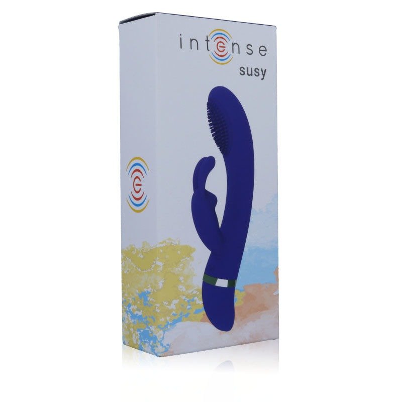 Susy Vibrador Oscilante Silicon Rabbit Lila