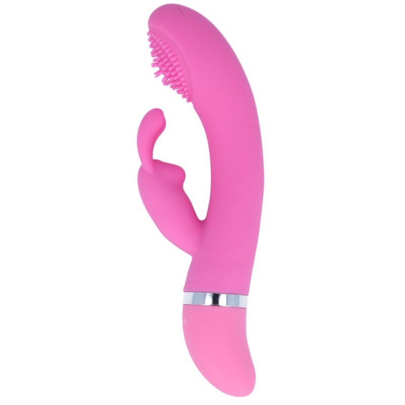 Susy Vibrador Oscilante Silicona Rabbit Rosa