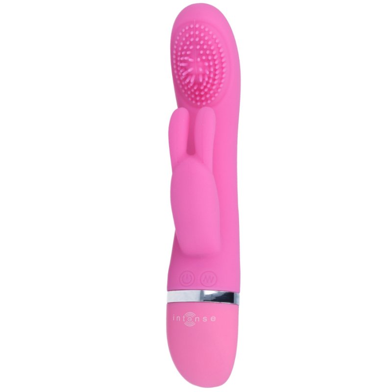 Susy Vibrador Oscilante Silicona Rabbit Rosa