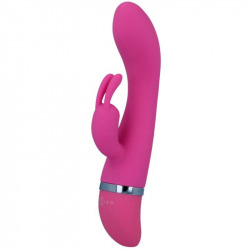 Pink silicone vibrator Hilari Luxe