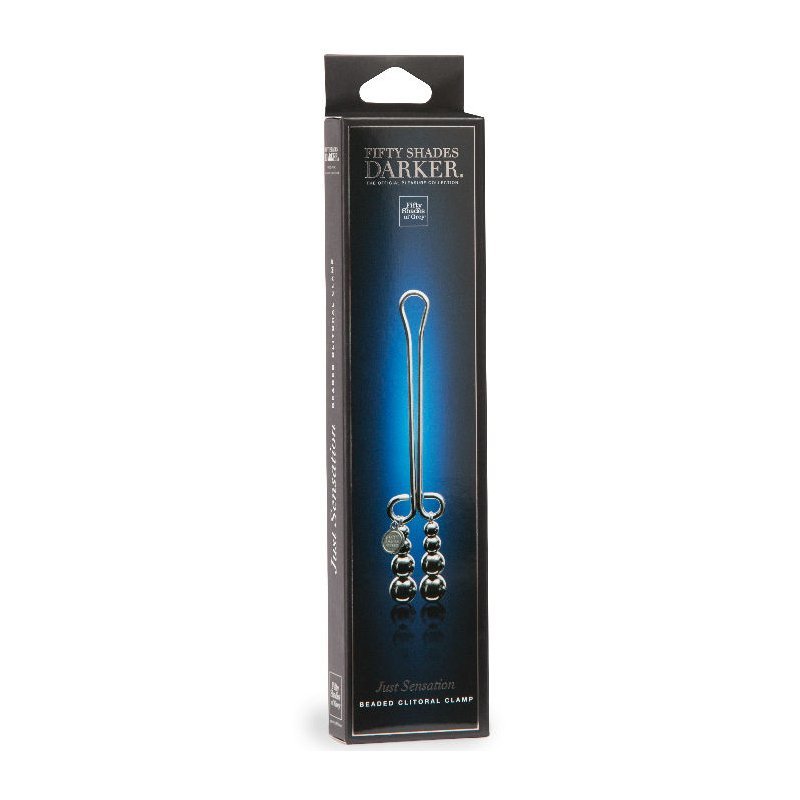 Pinza Clítoris Just Sensation Beaded Metal