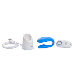 We Vibe Match Pinza Azul para Parejas