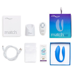 We Vibe Match Pinza Azul para Parejas