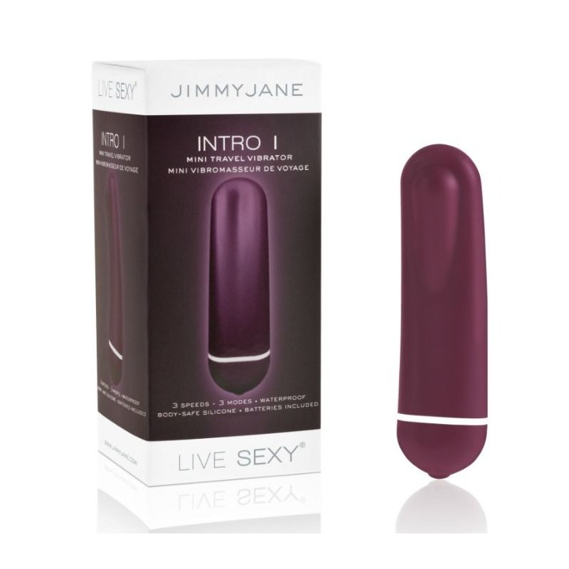 Mini Intro 1 Vibrador Morado