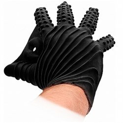 Glove masturbation Fisting – black