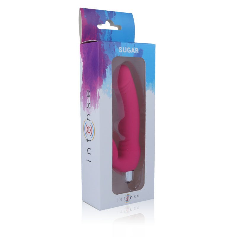 Intense Vibrador Silicone 7 Velocidades Fucsia