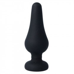 Pipo Plug L Silicona Negro 13.5 cm