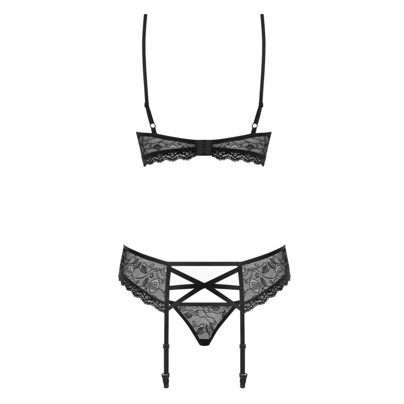 Conjunto Sexy 818-Seg-1 Set Negro