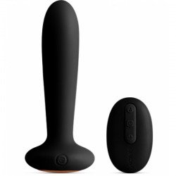 Primo Plug Anal Heating Control Remoto 12 cm Negro