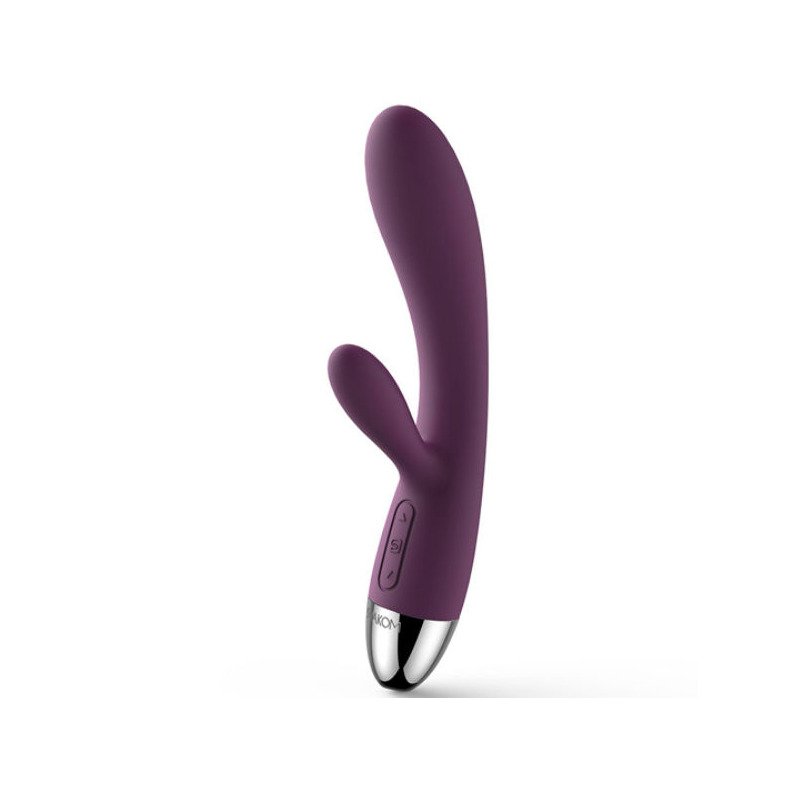 Alice vibrator purple silicone