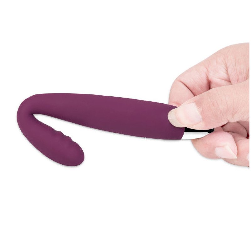 Cici Vibrador Cabezal Flexible Morado