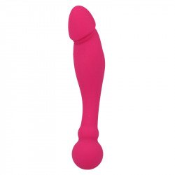 Rick Dildo Dual Silicona Rosa