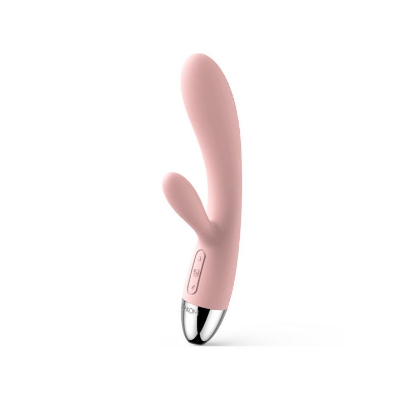 Pink silicone vibrator Alice