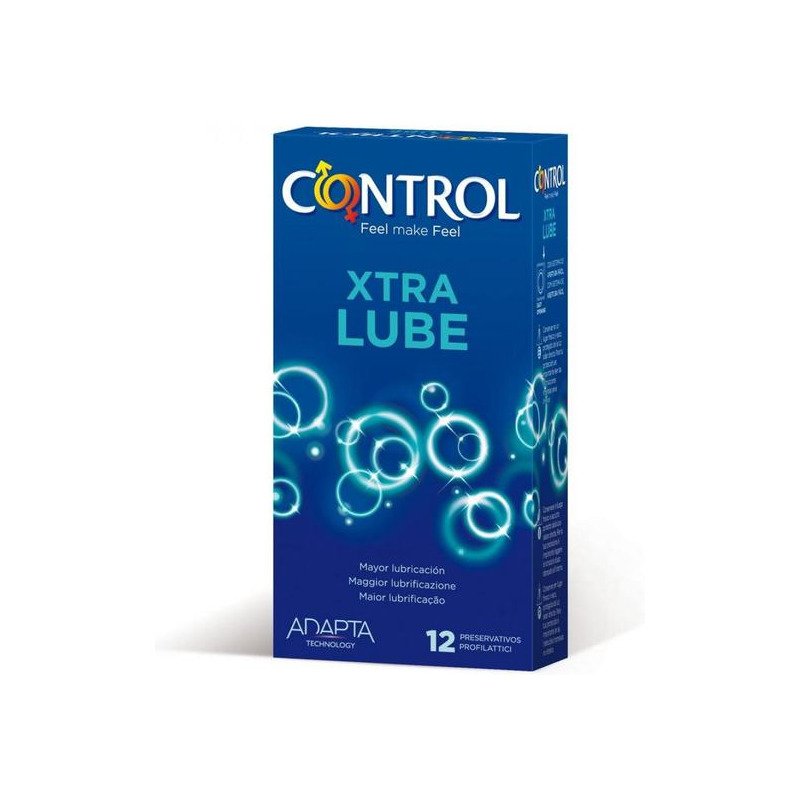 Preservativos Control Extra Lube 12 Uds